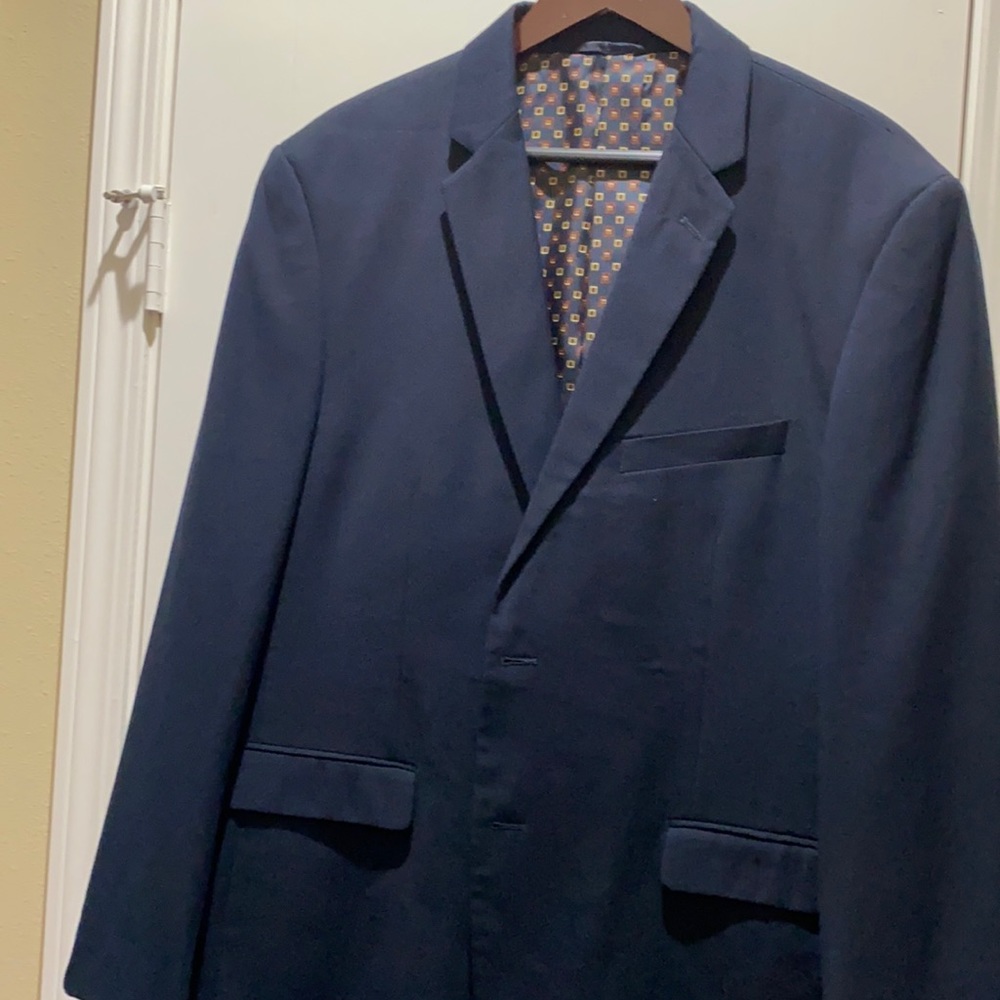 Navy Blue Blazer Size 46R